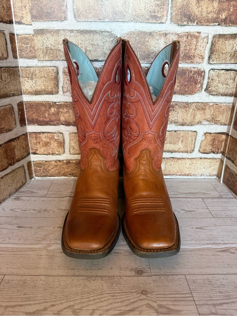 Ariats women two tone boots